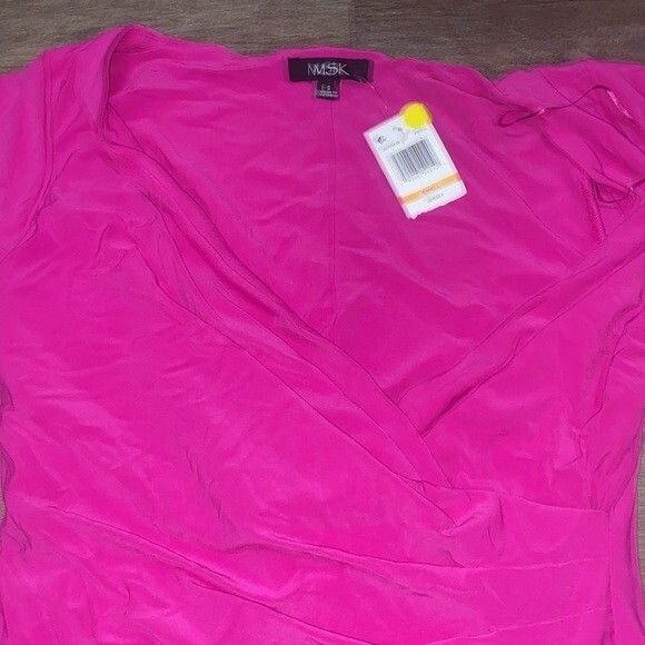 NWT MSK Dress Women’s Midi Dress Size Small Pink - Picture 5 of 7